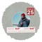 Light Grey Suede Mat Board for 9x9 Frames - Circle Opening for 6x6 Photos